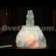 Зайчик - соляной светильник кристалл хамелеон
